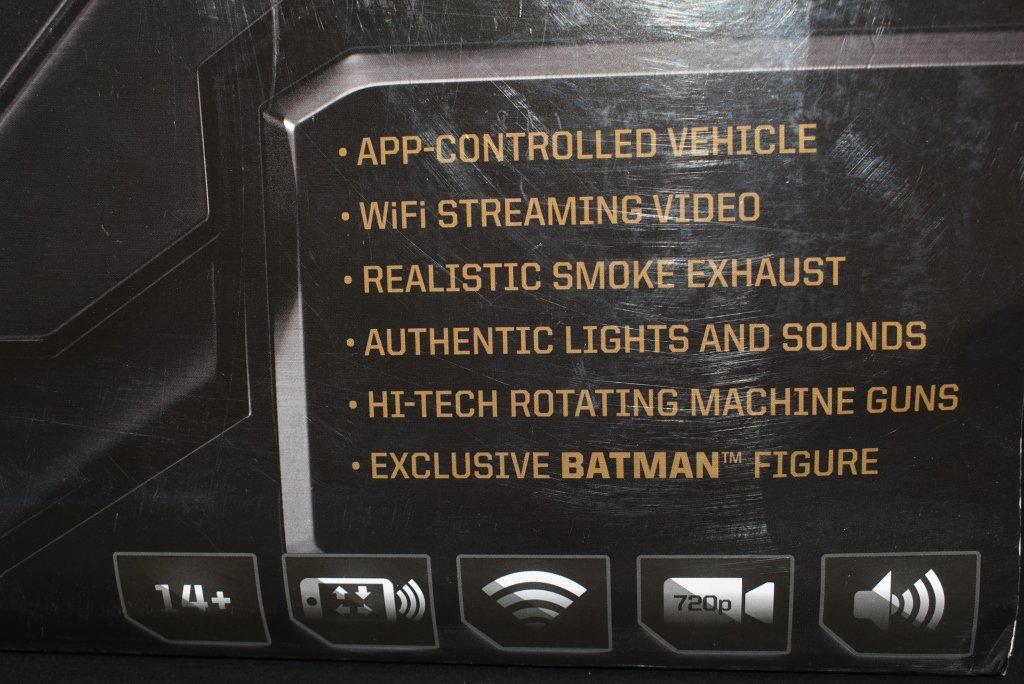 DC Comics App Controlled Batmobile