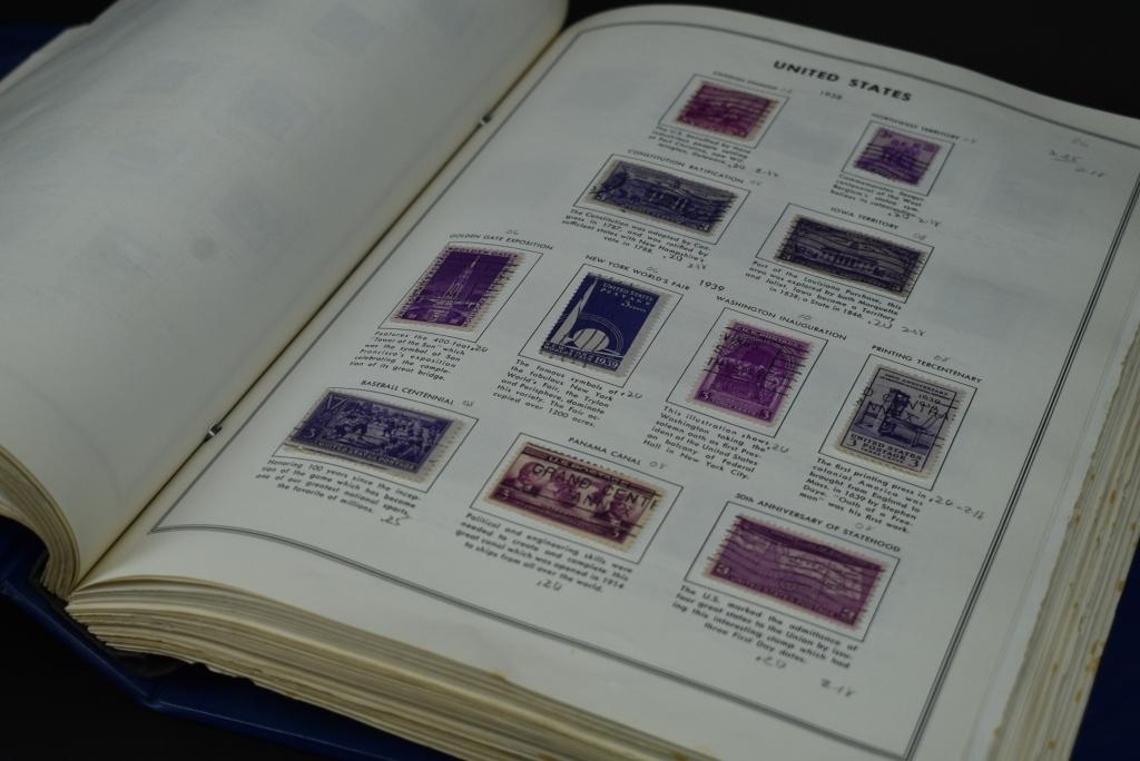 USPS United States Liberty Stamp Album