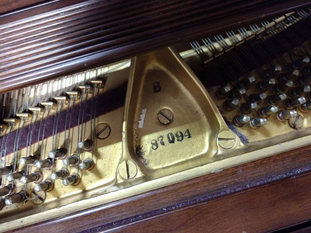 Baby Grand Piano With Bench