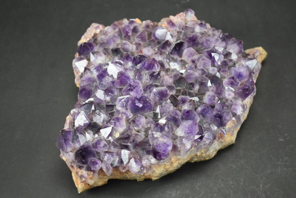 Amethyst Crystal Geode Rock