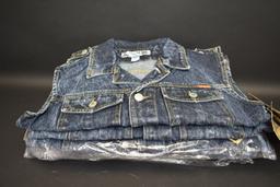 7 Jordache Jean Vest's