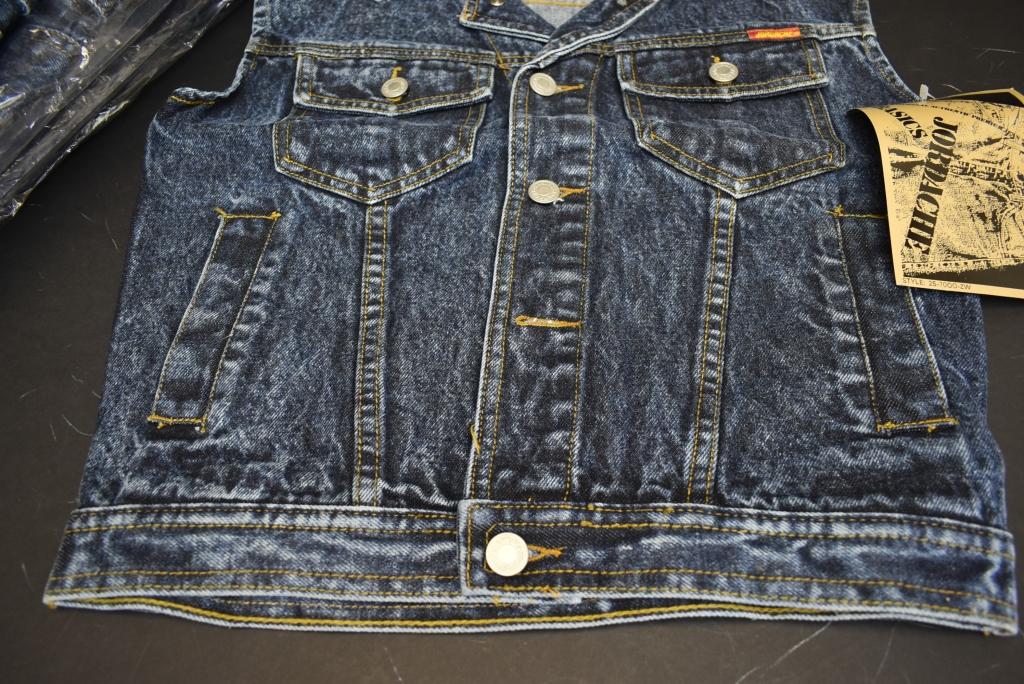 7 Jordache Jean Vest's