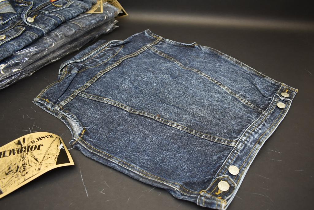 7 Jordache Jean Vest's