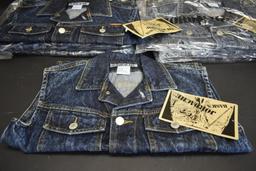 7 Vintage Jordache Jean Vest's