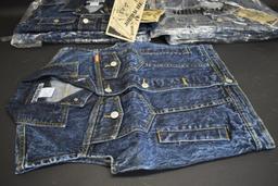 7 Vintage Jordache Jean Vest's