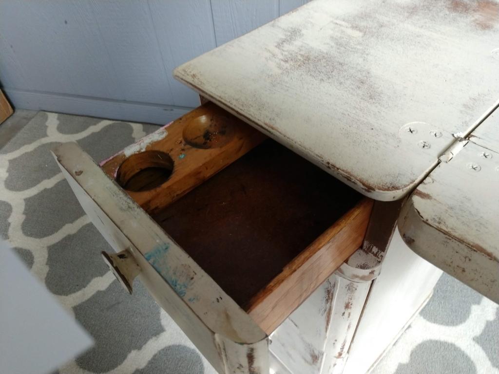 Vintage Sewing Cabinet / Table