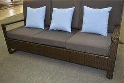 NEW Renava Outdoor Lavita Woven 3 Seater Sofa