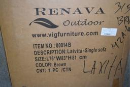 NEW Renava Outdoor Lavita Woven Patio Chair