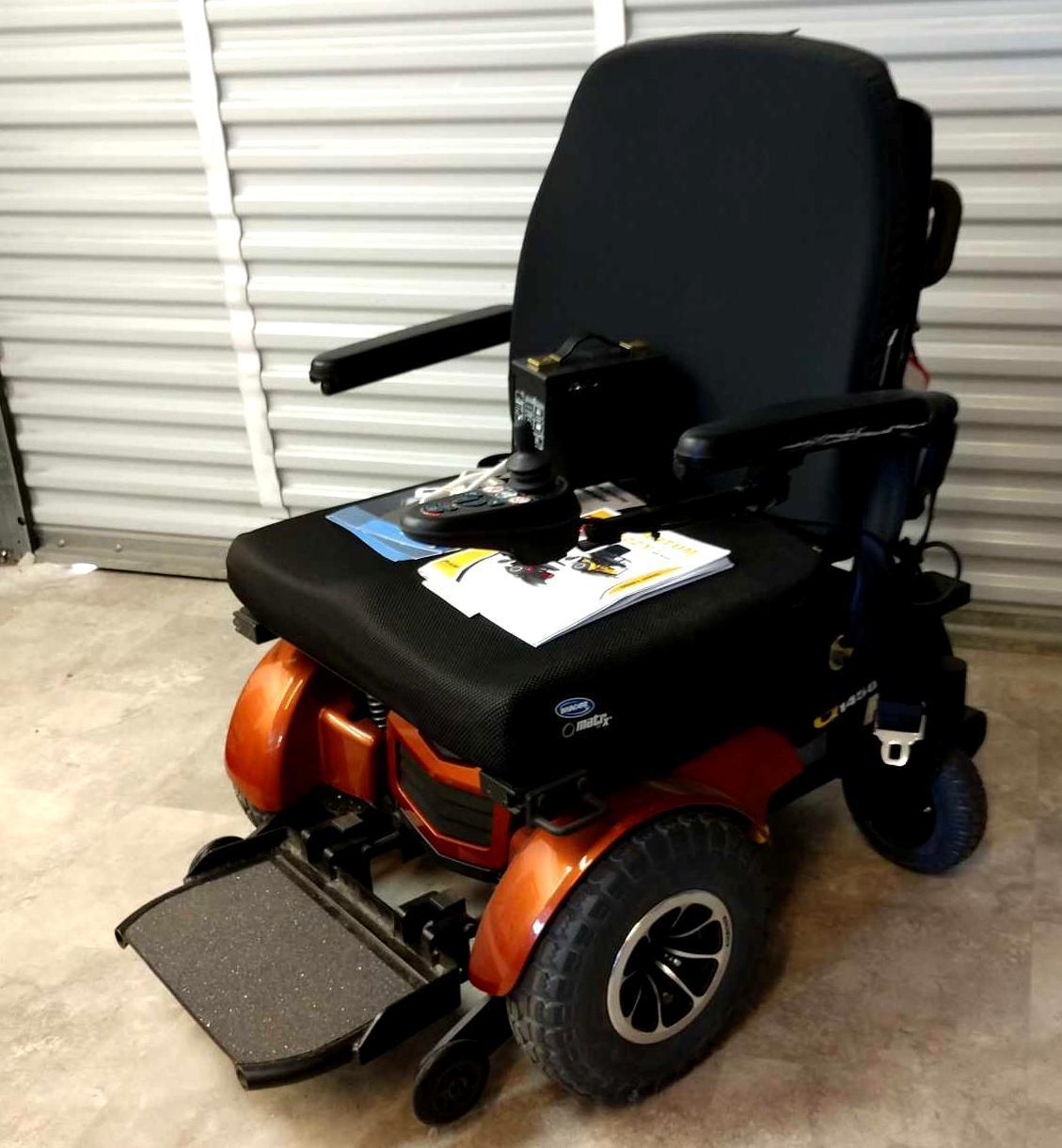 Quantum Jazzy 1450 series electric wheelchair