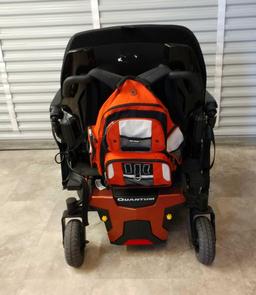 Quantum Jazzy 1450 series electric wheelchair