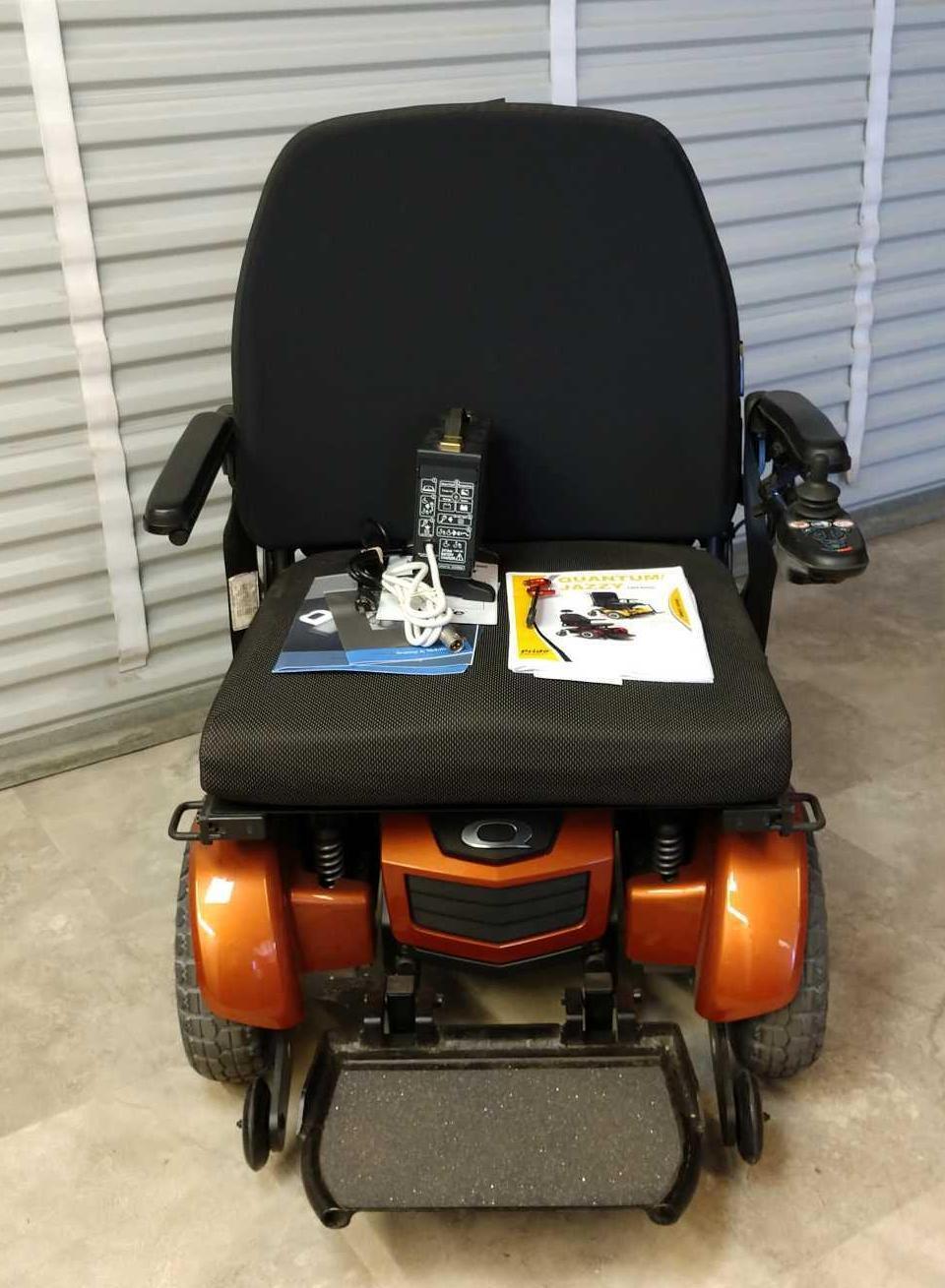 Quantum Jazzy 1450 series electric wheelchair