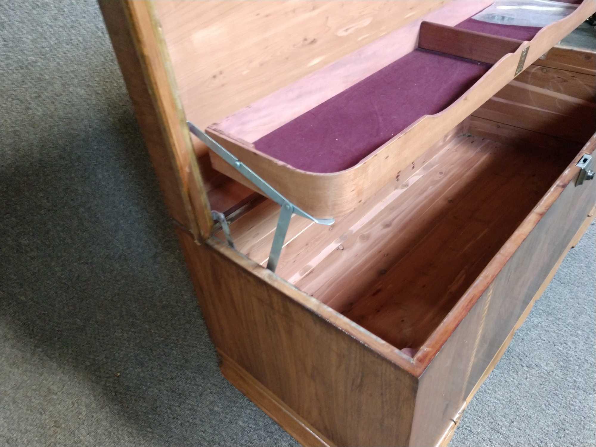 Mid-century Art Deco Cedar Chest