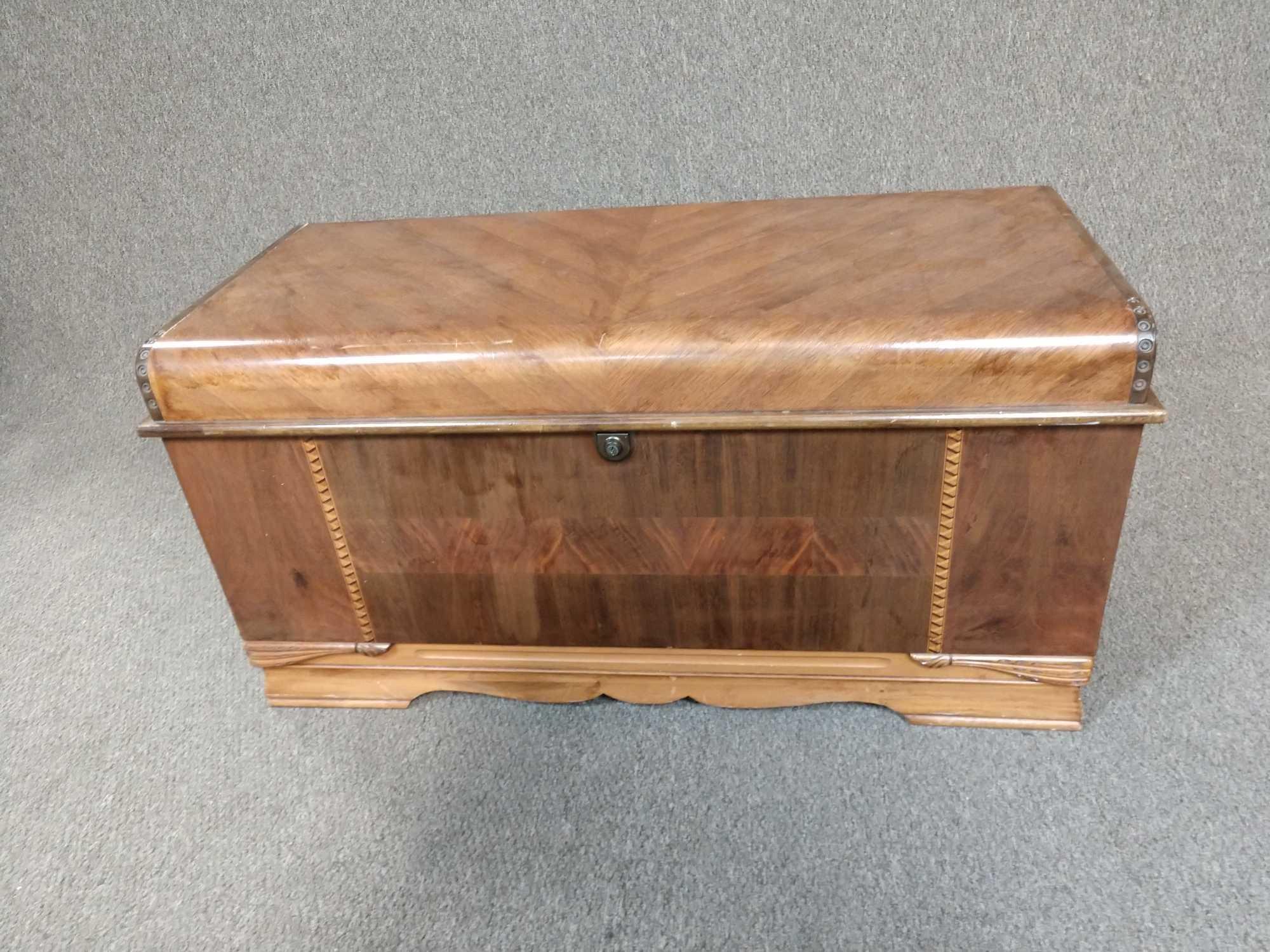 Mid-century Art Deco Cedar Chest