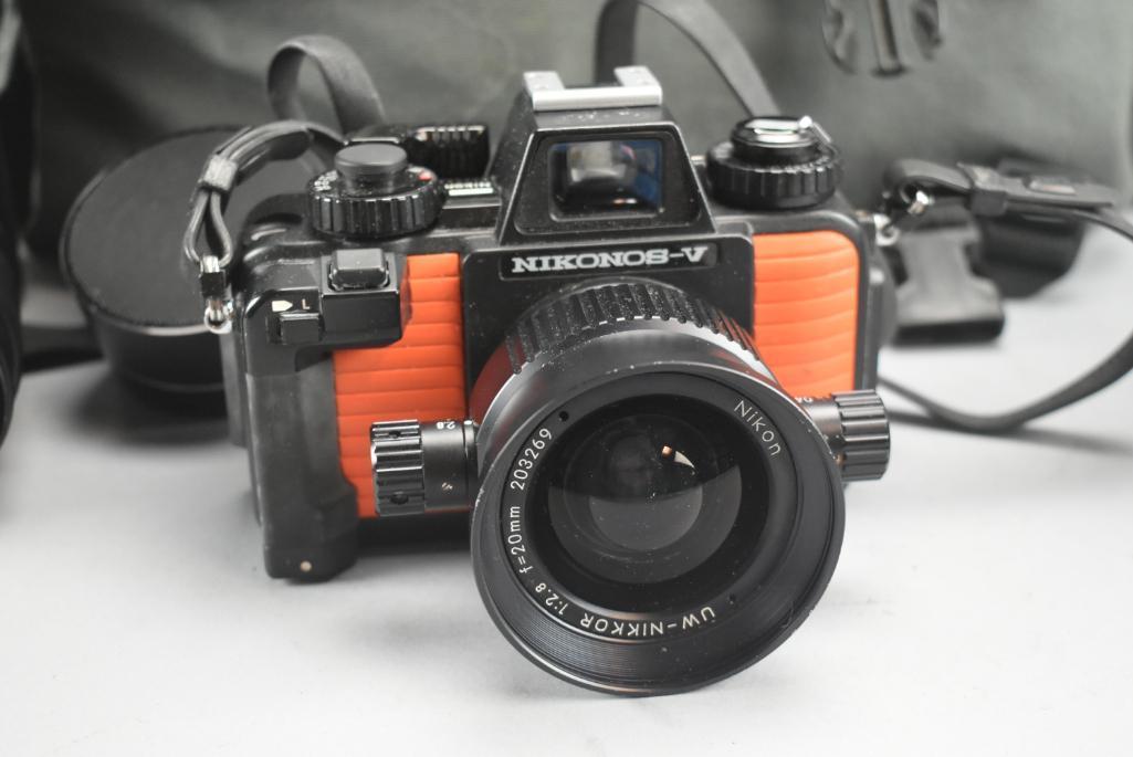 2 35mm Cameras With Acc And Case