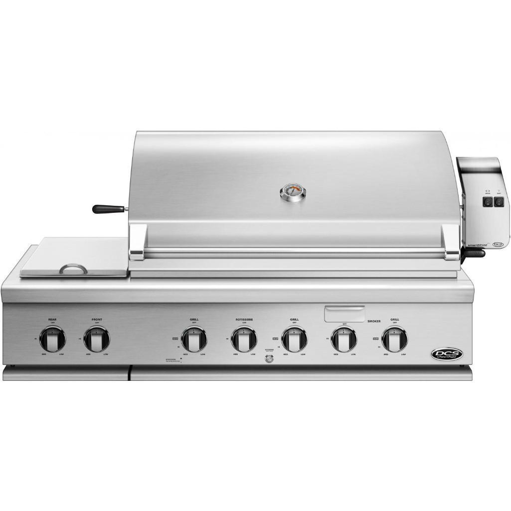 NEW DCS Series 7 Traditional 48in Stainless Steel Built In Natural Gas Grill With Side Burner