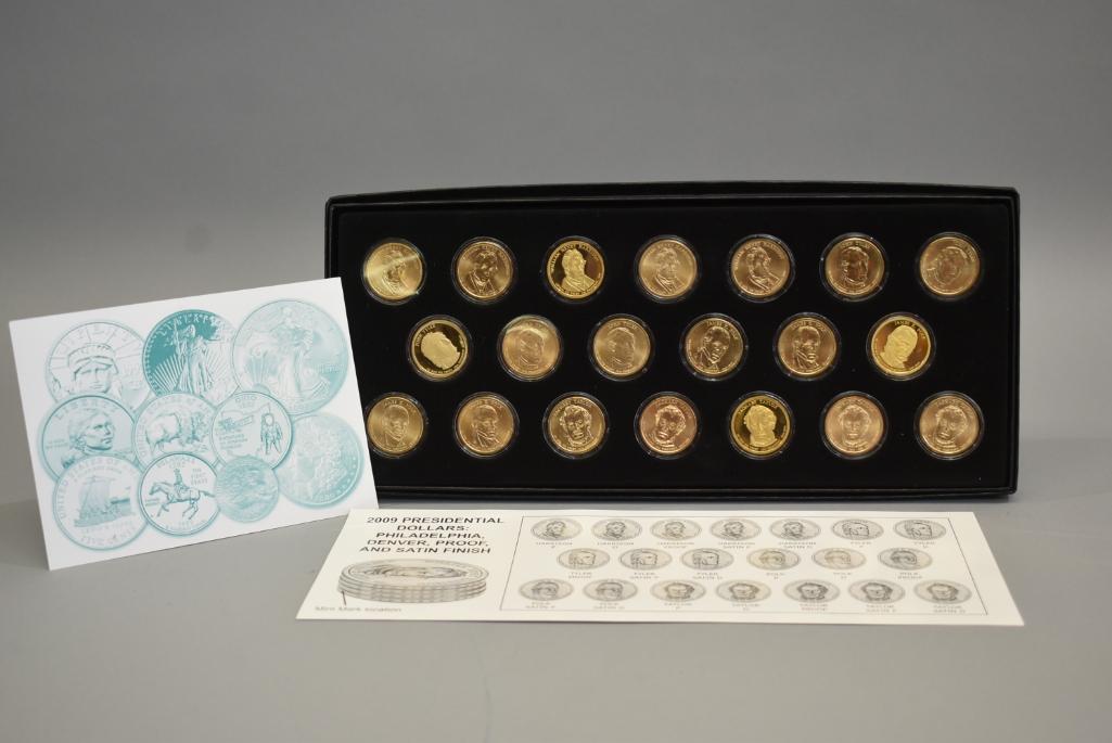 2009 Presidential Dollars 20pc Collectors Set