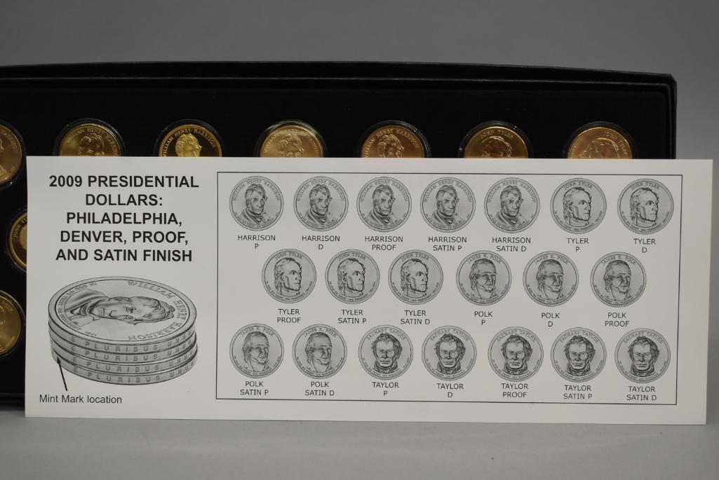 2009 Presidential Dollars 20pc Collectors Set