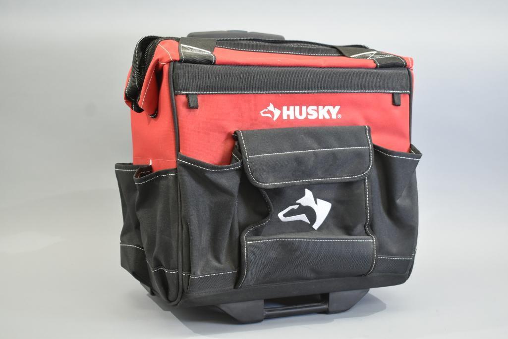 Husky 14in Rolling Tool Tote