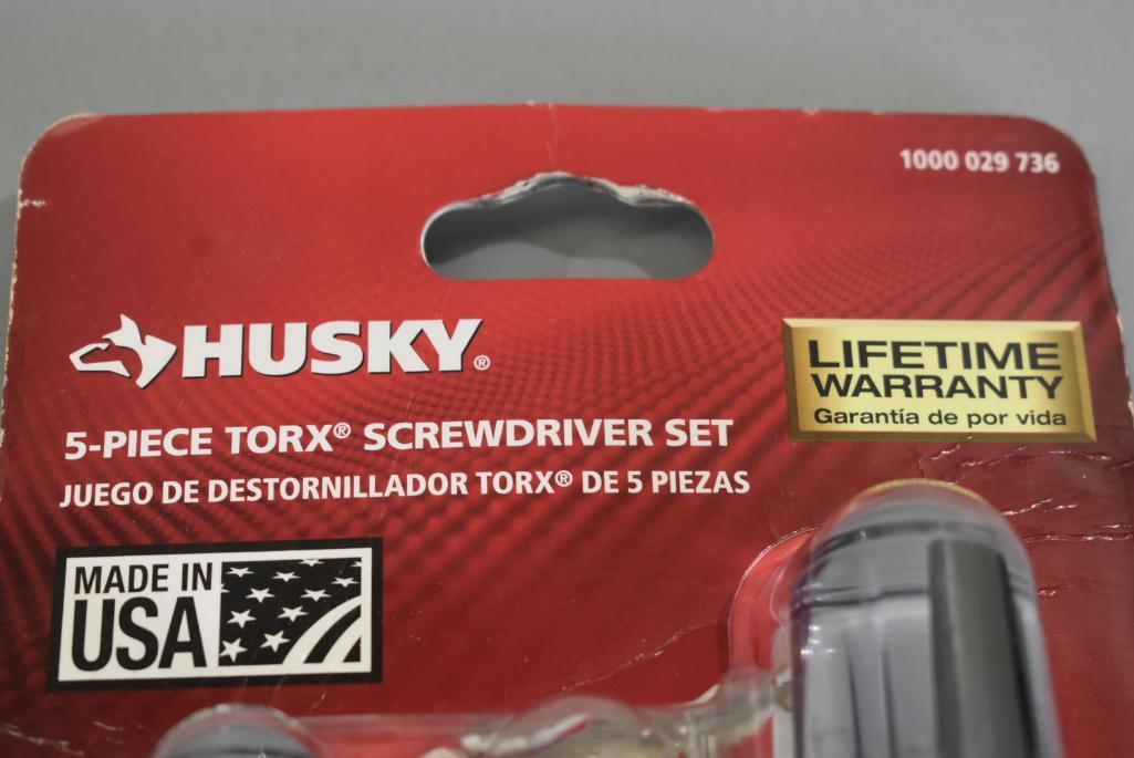 Husky 5-Piece Torx Screwdriver Set