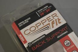 Copper Fit Compression Adjustable Back Support Belt