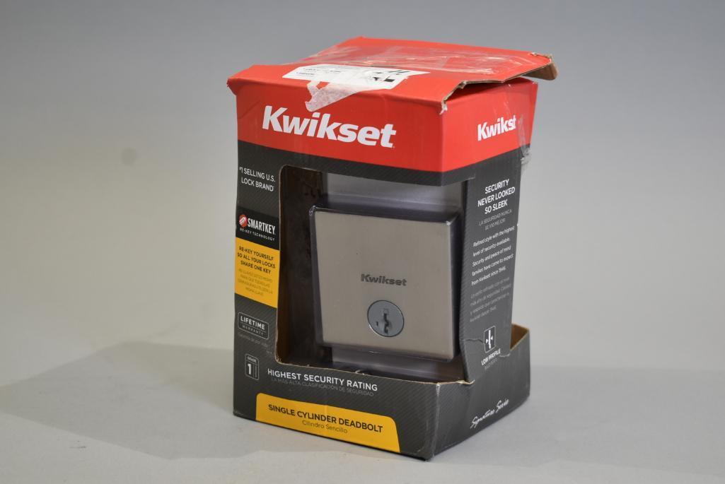 Kwikset Smart Key Single Cylinder Deadbolt