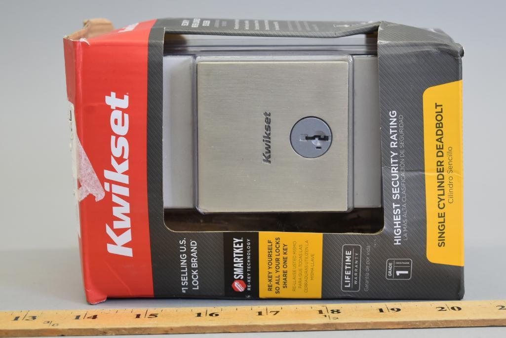 Kwikset Smart Key Single Cylinder Deadbolt