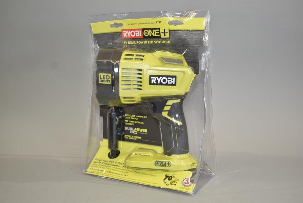 Ryobi One 18V Dual Power LED Spotlight