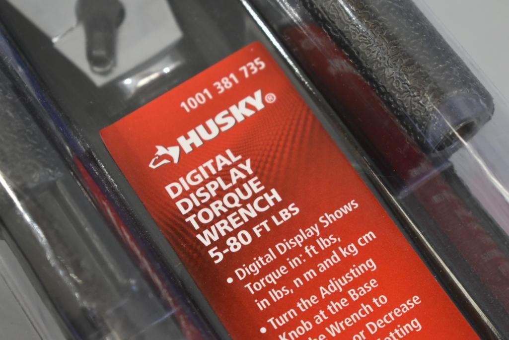 Husky Digital Display Torque Wrench