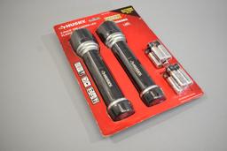 Husky 2-Pack 500 Lumen LED Flashlight