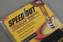 Speed Out Titanium Damaged Screw Extractor Set