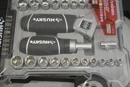 Husky 46-Piece Stubby Combination Wrench & Socket Set