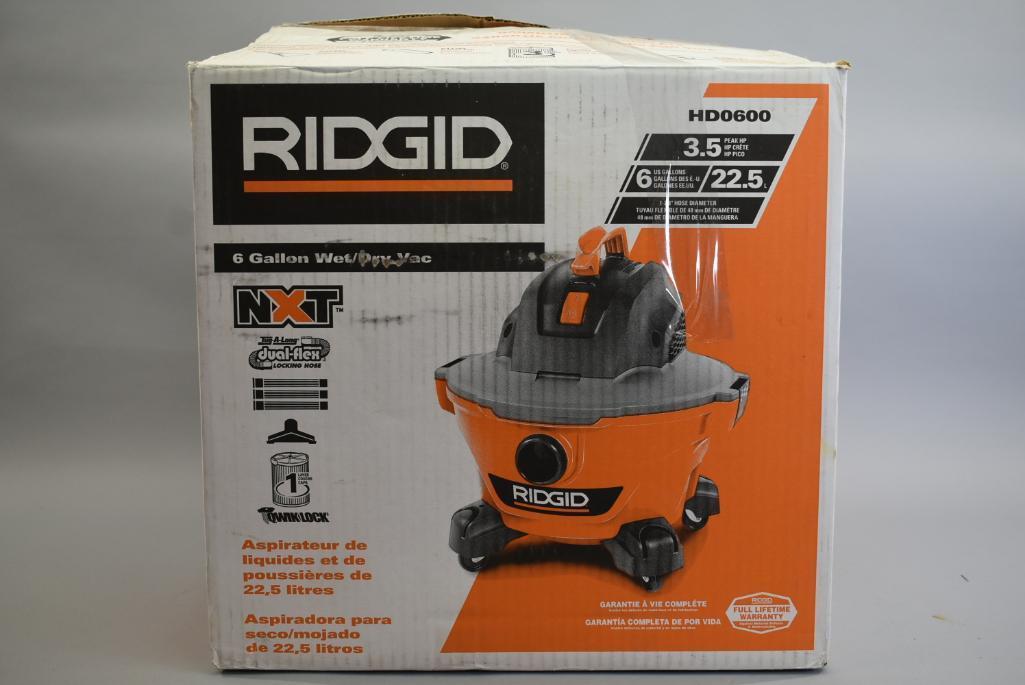 Rigid 6 Gallon Wet / Dry Vac