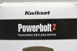 Kwikset Powerbolt2 Touchpad Keyless Entry