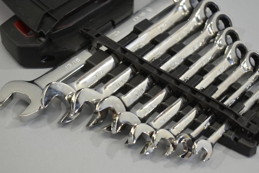 Husky Combination Ratcheting Wrench Set