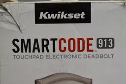 Kwikset Smart Code 913 Touchpad Electronic Deadbolt