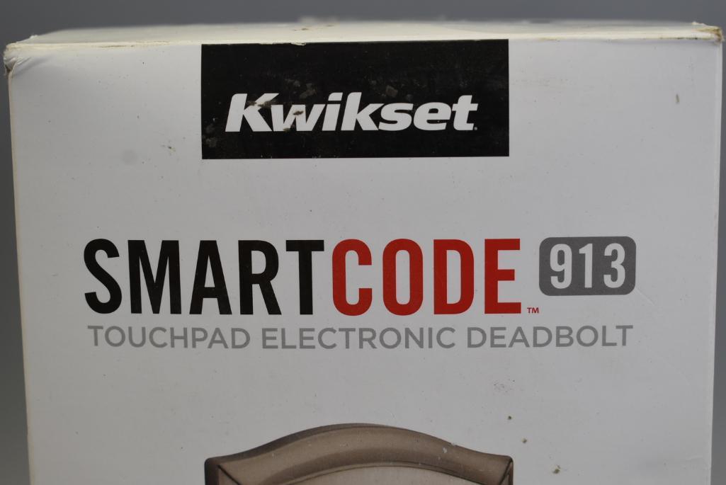 Kwikset Smart Code 913 Touchpad Electronic Deadbolt