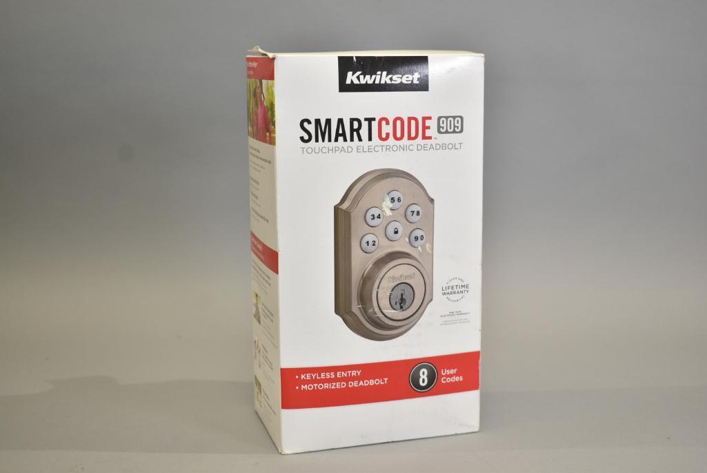 Kwikset Smart Code 909 Touchpad Electronic Deadbolt