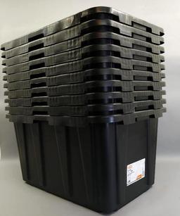 10 HDX 27 Gallon Tough Totes