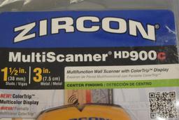 Zircon Multi-Scanner HD900 Stud Finder