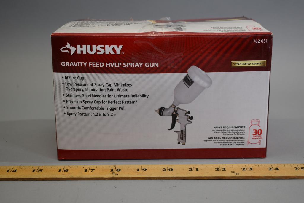 Husky Gravity Feed HVLP Spray Gun