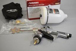 Husky Gravity Feed HVLP Spray Gun