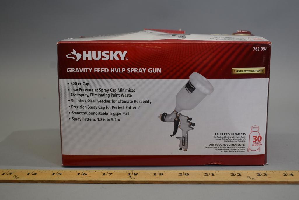 Husky Gravity Feed HVLP Spray Gun