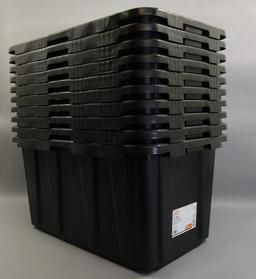 10 HDX 27 Gallon Tough Totes