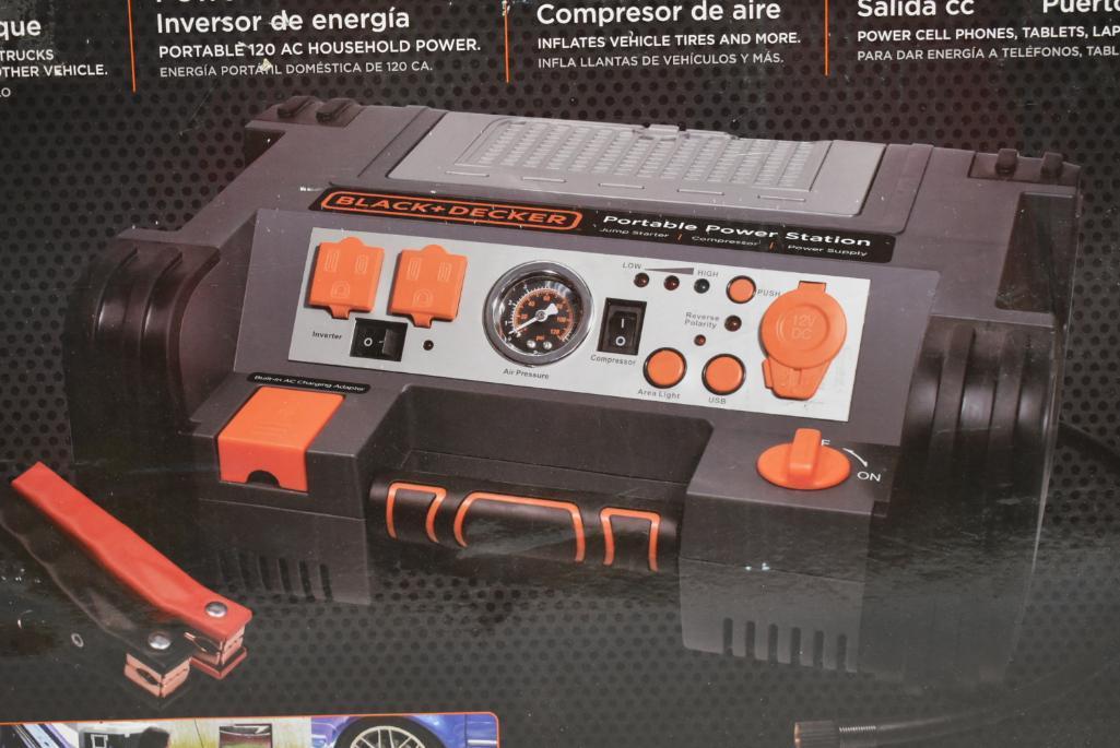 Black & Decker Portable Power Station Jump Starter