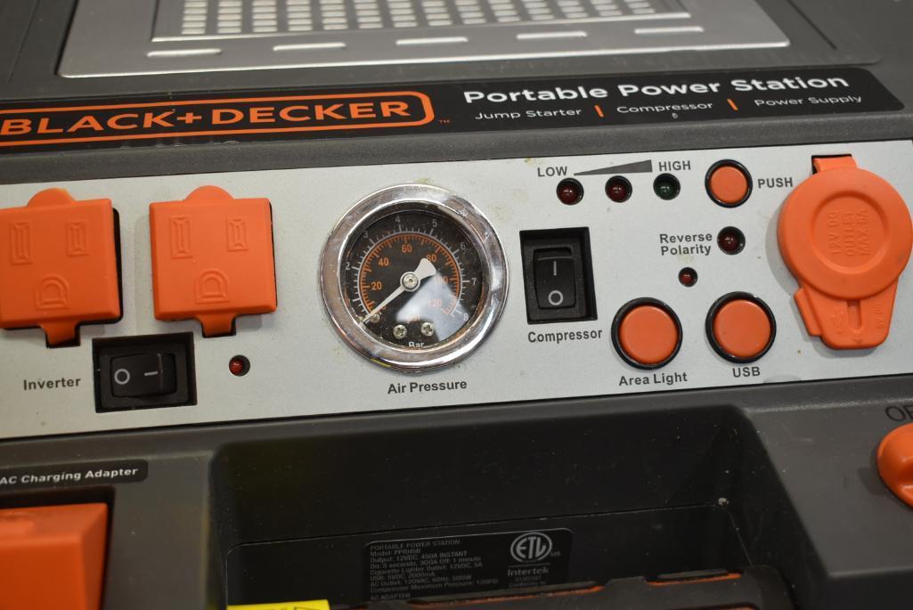 Black & Decker Portable Power Station Jump Starter