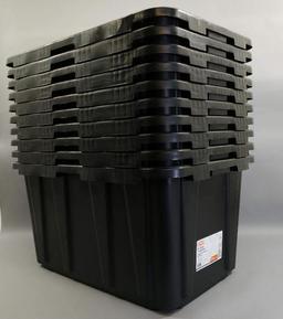 10 HDX 27 Gallon Tough Totes