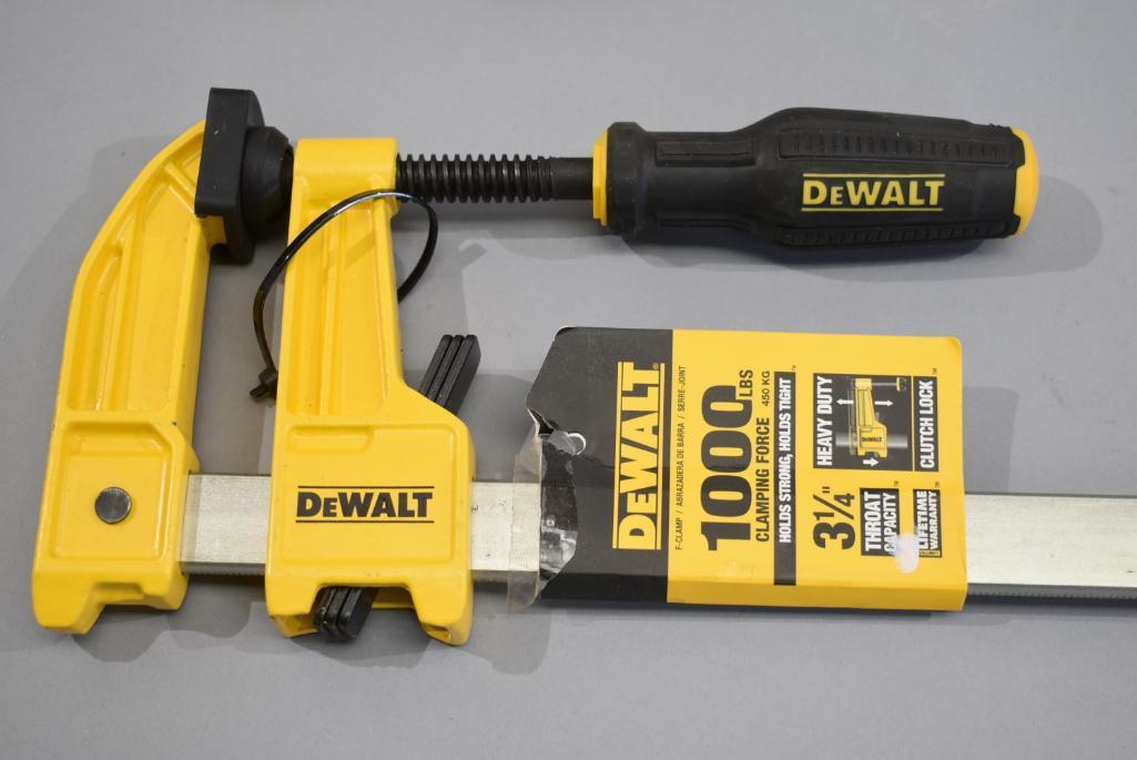 2 Dewalt Heavy Duty 36in Bar Clamps