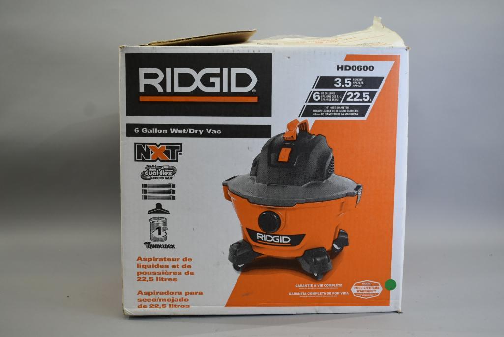 Rigid 6 Gallon Wet / Dry Vac