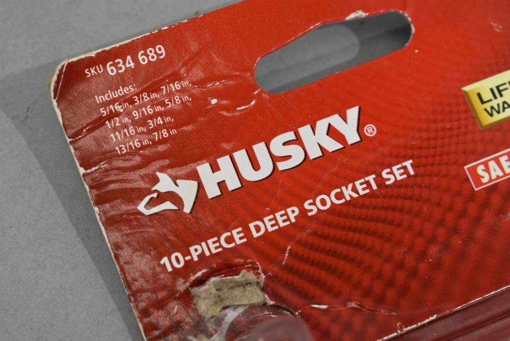 Husky Deep Socket Set