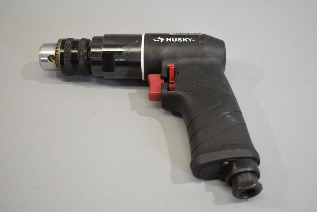 Husky Pneumatic 3/8in Reversible Drill